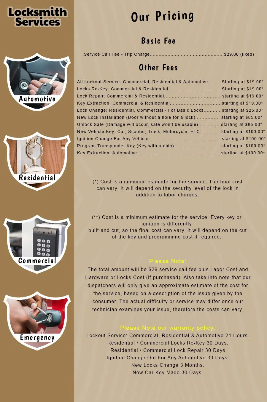 Elite Locksmith Services Universal City, TX 210-693-1294